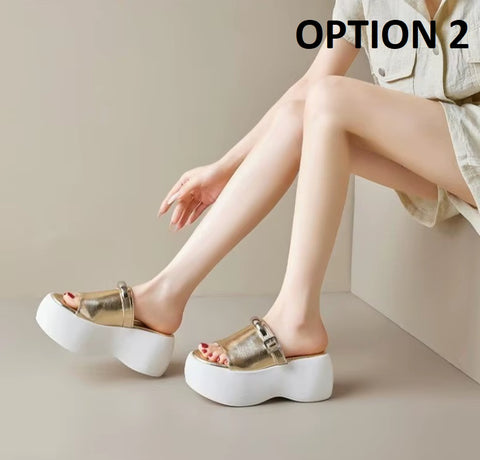 New Comfortable High-heeled Platform Sandals CODE: KAR5149