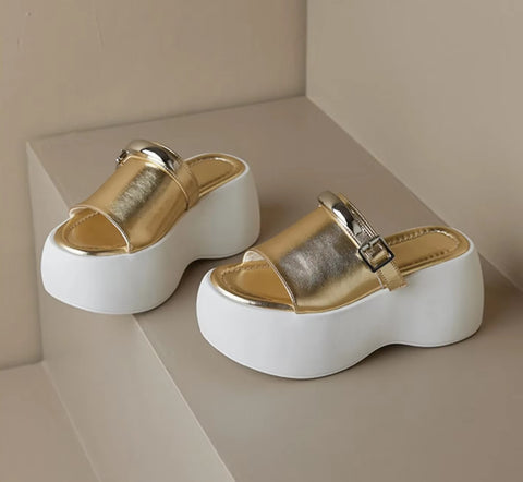 New Comfortable High-heeled Platform Sandals CODE: KAR5149