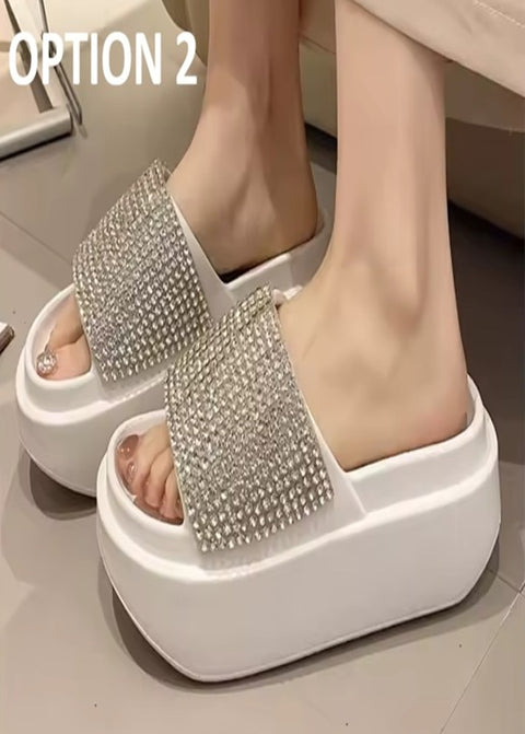 New Thick-soled Casual Outing Wedge Slippers CODE: KAR5150