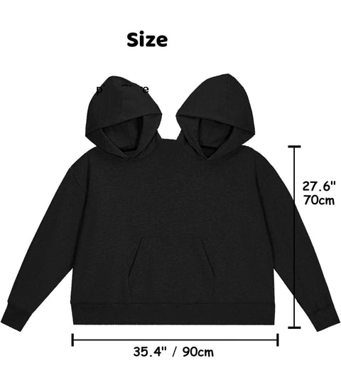 New Two Person Hoodie Couple Sweaters CODE: KAR5153