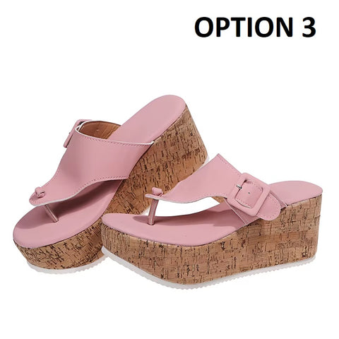 New Wedge Platform Sandals CODE: KAR5160