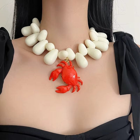 New Advanced Water Drop Beaded Pendant Necklace CODE: KAR5161