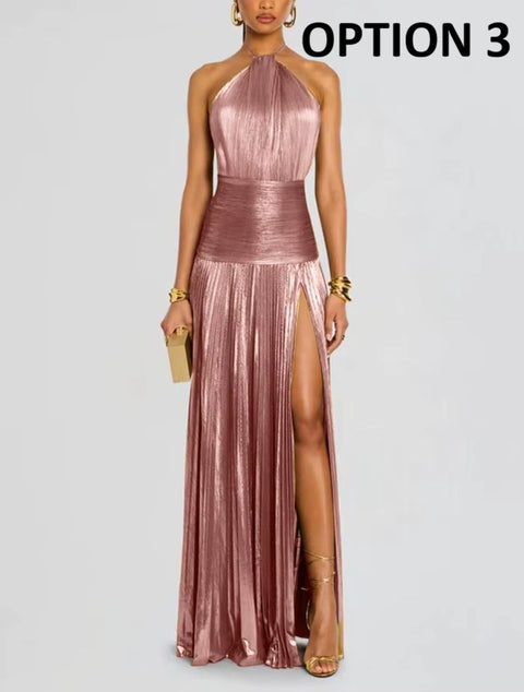 New Sexy Off Shoulder Halter Neck Party Dress CODE: KAR5164