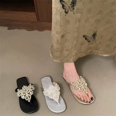 New Spring Fairy Style Flip-flop Versatile Slippers CODE: KAR5181