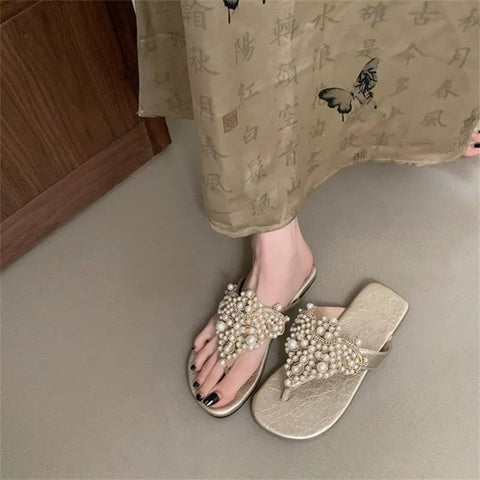 New Spring Fairy Style Flip-flop Versatile Slippers CODE: KAR5181
