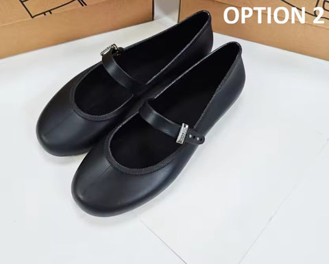 New Round Head Flat Bottom Casual Shoes CODE: KAR5206
