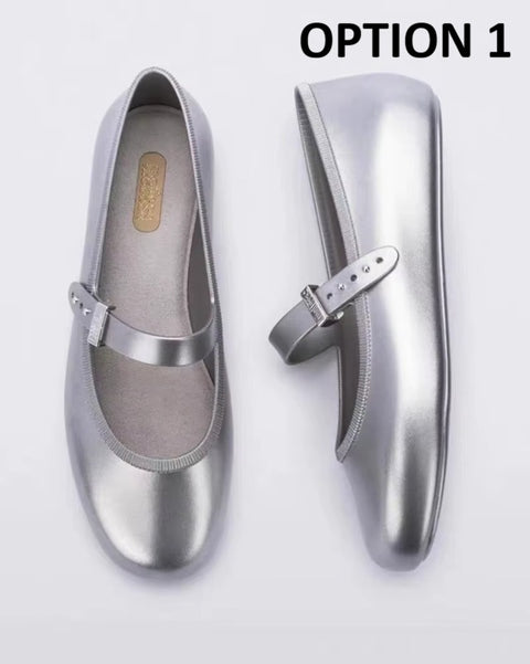 New Round Head Flat Bottom Casual Shoes CODE: KAR5206