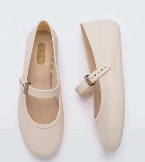 New Round Head Flat Bottom Casual Shoes CODE: KAR5206