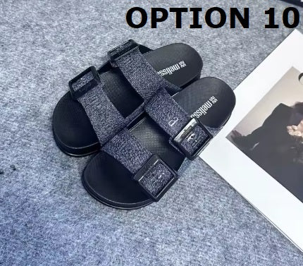New Fashion Crok Buckle Flat Slippers CODE: KAR5207