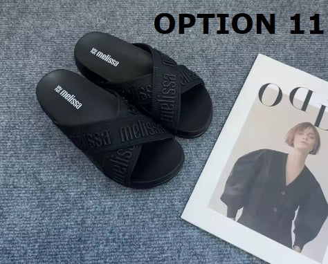 New Fashion Crok Buckle Flat Slippers CODE: KAR5207