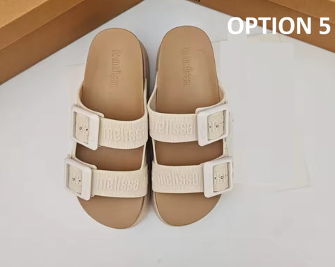 New Fashion Suede Flats Classic Cork Slippers CODE: KAR5208
