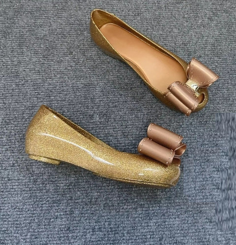 New Fish Mouth Big Bow Lightweight Beach Shoes CODE: KAR5209