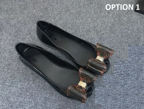 New Fish Mouth Big Bow Lightweight Beach Shoes CODE: KAR5209