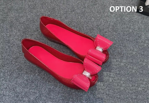New Fish Mouth Big Bow Lightweight Beach Shoes CODE: KAR5209