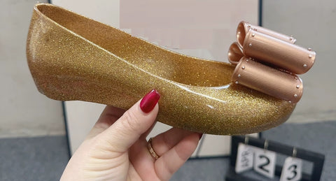 New Fish Mouth Big Bow Lightweight Beach Shoes CODE: KAR5209
