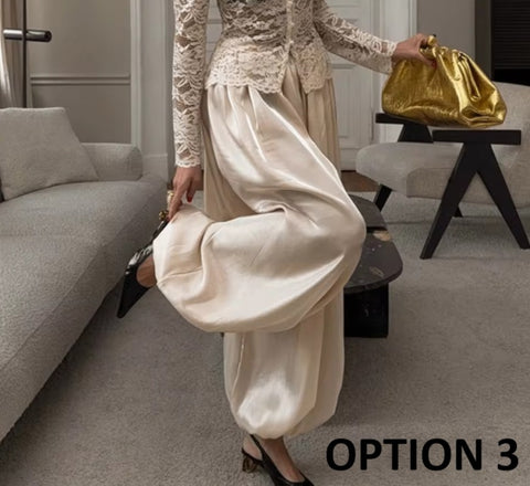 New Loose Elastic High Waist Ankle Pant CODE: KAR5217