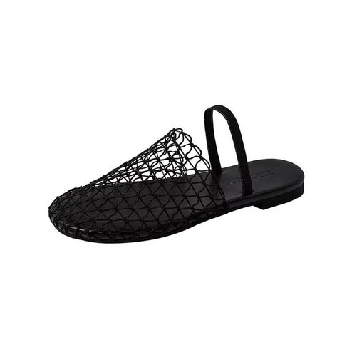 New Round Toe Casual Versatile Flat Slippers CODE: KAR5218