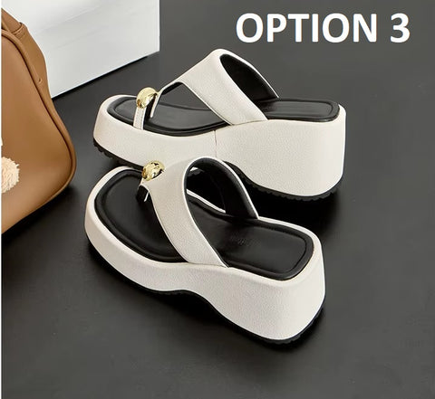 New Thick Bottom Foot-Strap Slippers Sandals CODE: KAR5221