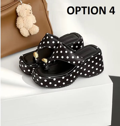 New Thick Bottom Foot-Strap Slippers Sandals CODE: KAR5221