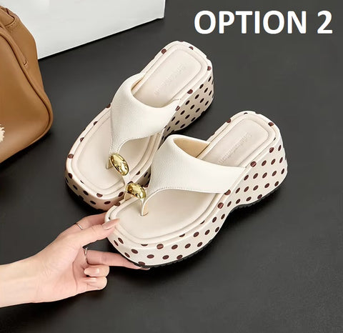 New Thick Bottom Foot-Strap Slippers Sandals CODE: KAR5221