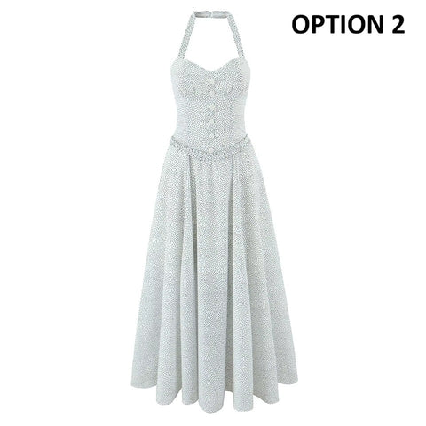 New Long Neck Backless Sexy Evening Long Dress CODE: KAR5224