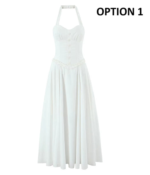 New Long Neck Backless Sexy Evening Long Dress CODE: KAR5224