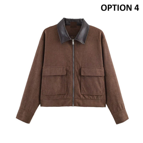 New Fashion Loose Elegant Travel Jacket CODE: KAR5236