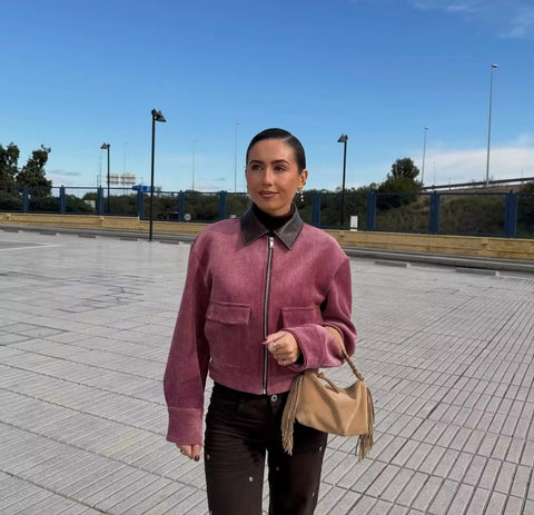 New Fashion Loose Elegant Travel Jacket CODE: KAR5236
