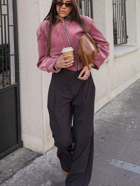 New Fashion Loose Elegant Travel Jacket CODE: KAR5236