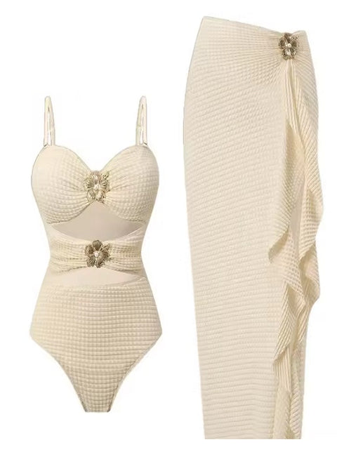 New Cross-Border Floral Swimsuit CODE: KAR5239