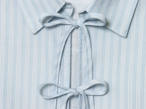 New Poplin Shirt with Bow CODE: KAR5240