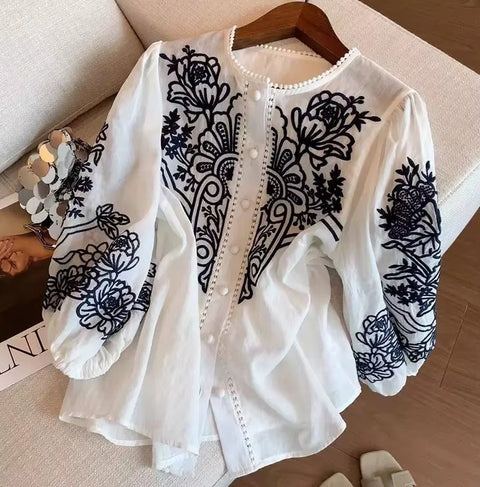 New Round Neck Loose Ladies Top CODE: KAR5262