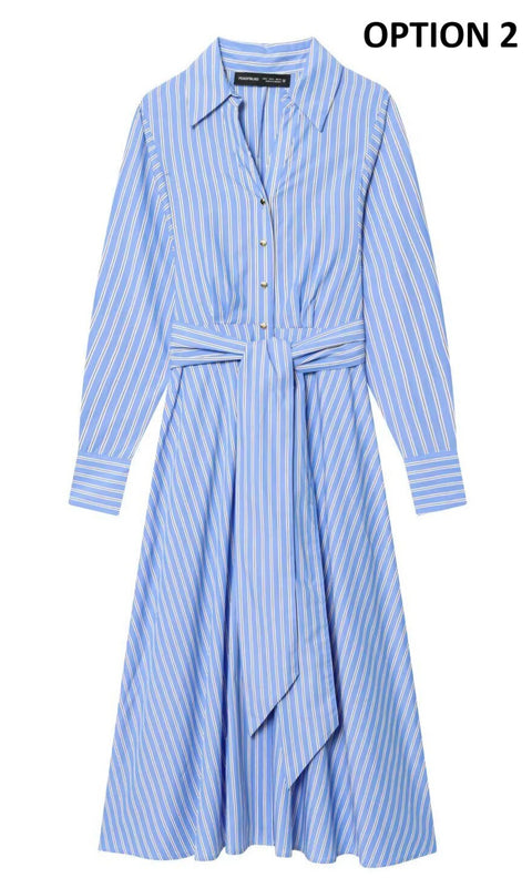 New Fashion Long Sleeve Casual Long Dress CODE: KAR5277