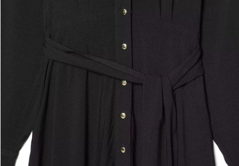 New Fashion Long Sleeve Casual Long Dress CODE: KAR5277