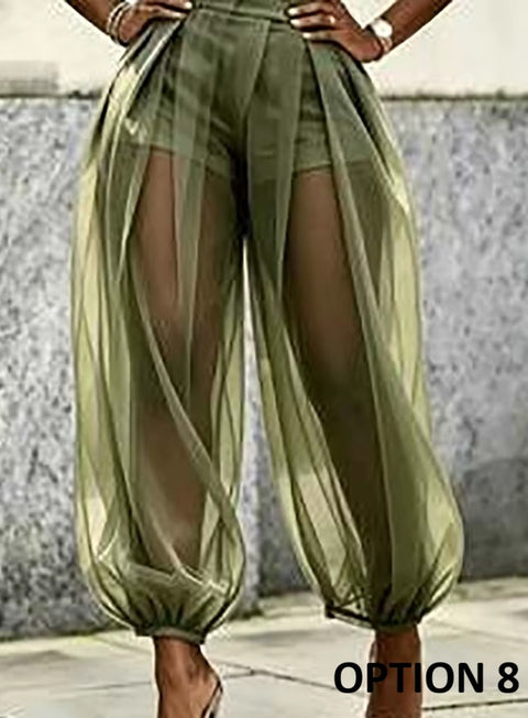 New Casual High Waist Bloomers Pant CODE: KAR5285