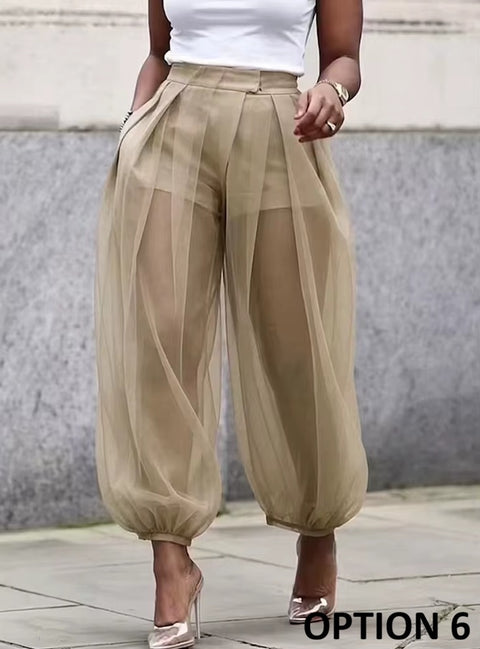 New Casual High Waist Bloomers Pant CODE: KAR5285