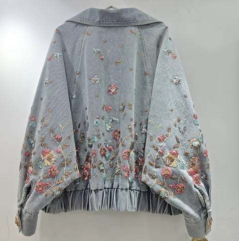 New Notched Collar Single Button Outerwear Top CODE: KAR5295