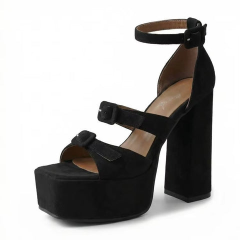 New style fashion thick sole high heel sandal Shoes CODE: KAR5298