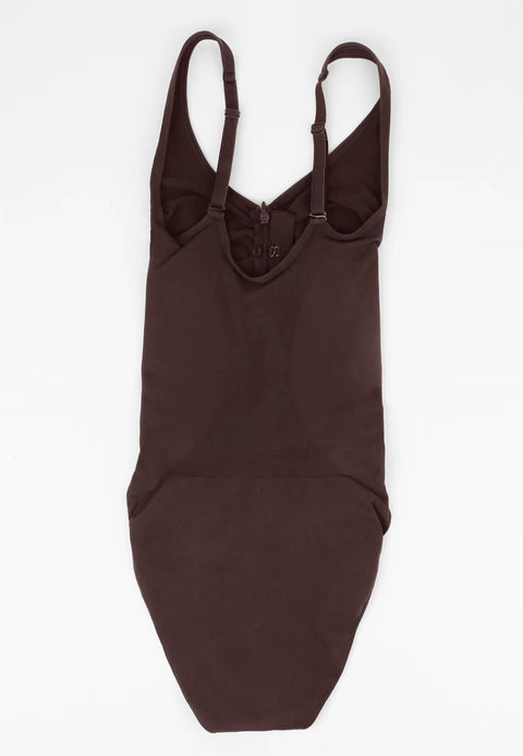 New Strong Waist Zip-Back Strapless High-Cut Bodysuit Corset CODE: KAR5301
