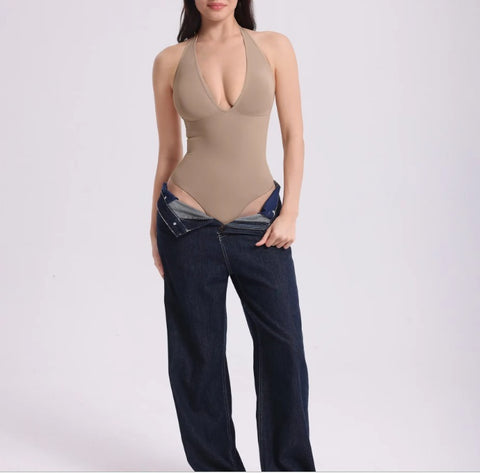 New Deep V Camisole Adjustable Strap Shapewear Top CODE: KAR5302