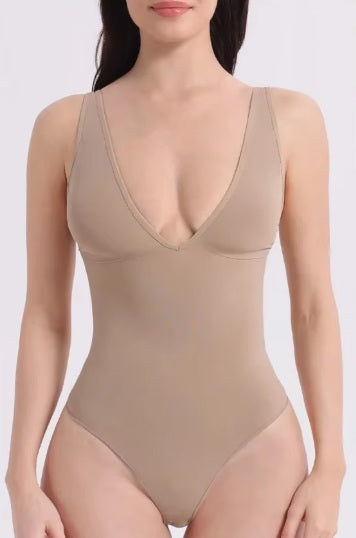 New Deep V Camisole Adjustable Strap Shapewear Top CODE: KAR5302