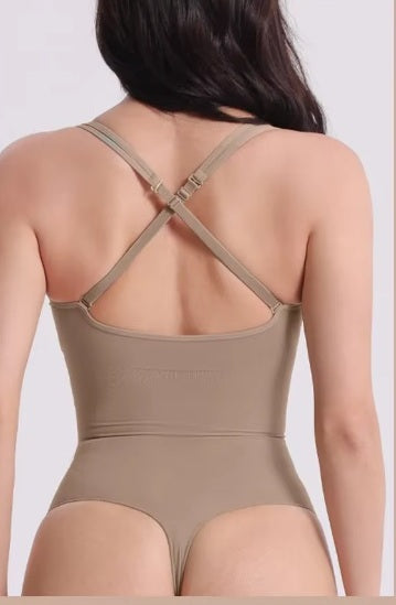 New Deep V Camisole Adjustable Strap Shapewear Top CODE: KAR5302