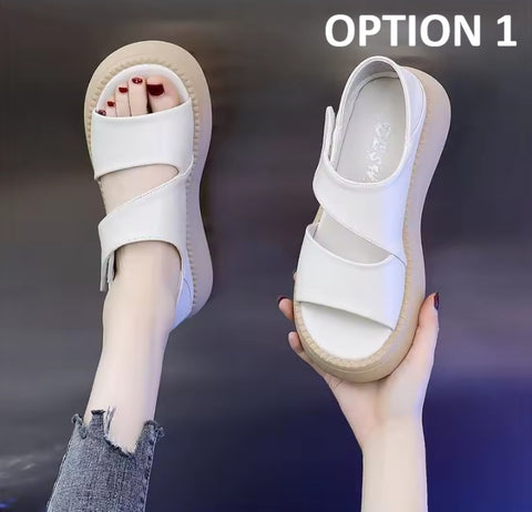 New Adjustable Strap Non Slip Thick Sole Casual Slippers CODE: KAR5307