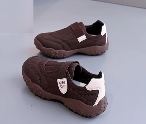 New Round-Toe with Velcro Casual Flat Sneakers CODE: KAR5308