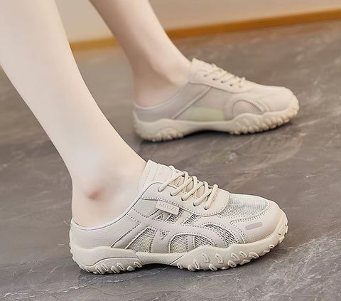 New Hollow out Thick Heel Breathable Mesh Shoes CODE: KAR5311