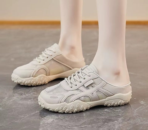 New Hollow out Thick Heel Breathable Mesh Shoes CODE: KAR5311
