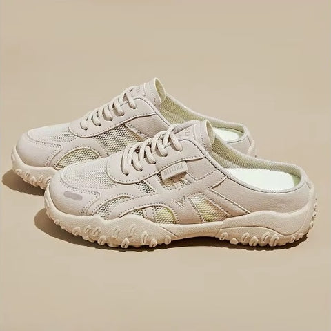 New Hollow out Thick Heel Breathable Mesh Shoes CODE: KAR5311