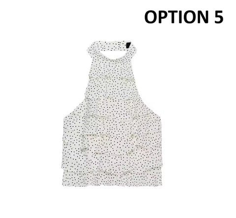 New Collarless Casual Versatile Short Sleeveless Top CODE: KAR5317