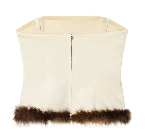New Fashion Tops Solid Backless Short Top CODE: KAR5319