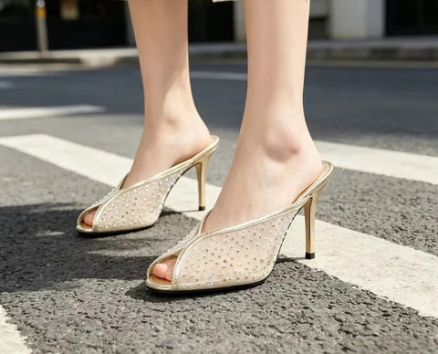 New Sexy Peep Toe Banquet High Heels CODE: KAR5323